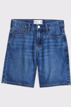 Abercrombie & Fitch Short en jean bleu ample146152cm