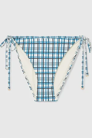 Reiss Daniella Carreaux Side-Cravate Bikini Bottoms44