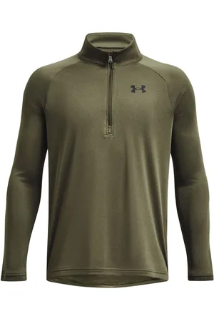 Under Armour Technologie de la jeunesse 2.0 1/2 Zip 100% Coton Sweat-shirtYL