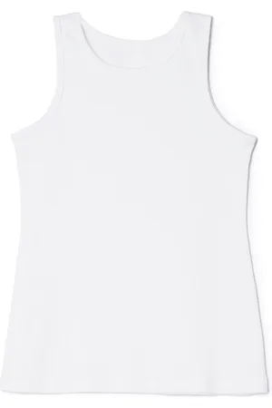 Albaray Débardeur Noir racer côtelé44