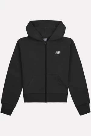 New Balance Small Girls Brush Back Logo Zip Hoodie9 - 10 ans (134 - 140cm)