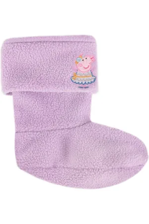 Totes Chaussettes pour enfants Peppa Pig Welly Liner Chaussettes5-6