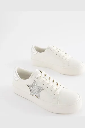 Next Forever Comfort Patent Chunky Star À lacets Trainers