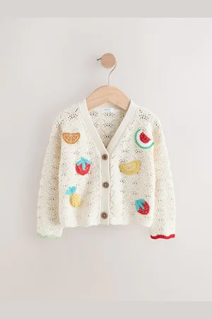 Next 100Cardigan en crochet % coton (3mths-7yrs)6268cm