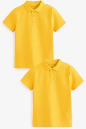 Next École de coton Manches courtes 100% Coton Polo Shirts (3-16ans)15 ans (170cm)