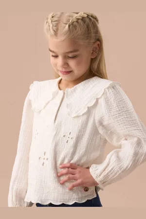Angel & Rocket Emma Cape Col Brodé 100% Coton10 ans (140cm)