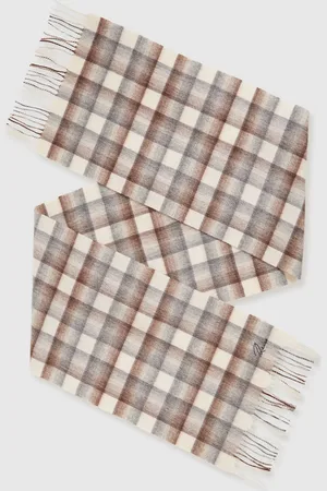 Reiss Écharpe à carreaux en laine et cachemire ClementUn an