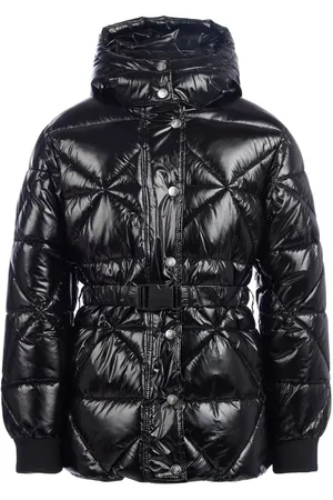 Juicy Couture Filles High Shine Ceinturé Mid Length Puffer Coat9 - 10 ans (134 - 140cm)