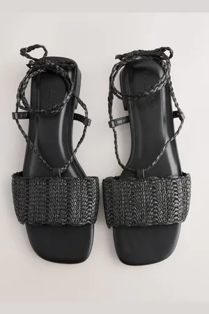 Next Forever Comfort Woven Strappy Flat Sandals