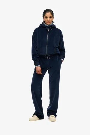 Superdry Velour Wide Leg Joggers42