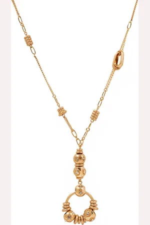 Bibi Bijoux Tone Vintage Charm Long Pendentif NecklaceUn an