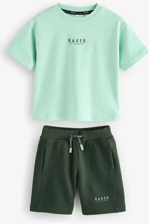 Ted Baker Ensemble t-shirt et short oversize % coton 100152158cm