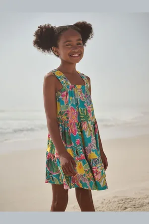 Next Sundress à bretelles froncées en 100% coton (3-16ans)116122cm