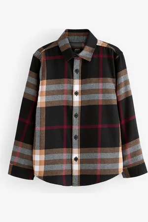 Next Chemise à manches longues en sergé (3-16ans)12 ans (152cm)