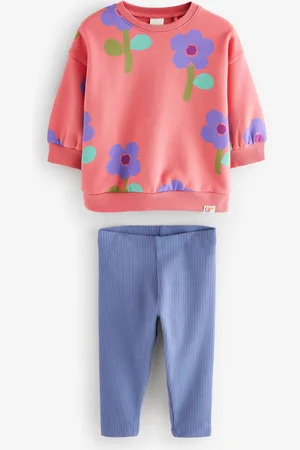 Next Ensemble Sweat-shirt en coton 100% et Leggings (3mths-7yrs)3 - 4 ans (98 - 104cm)