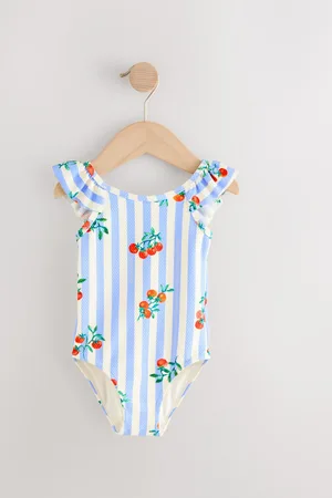 Next Maillot de bain à épaules volantées (3mois à7ans)8692cm
