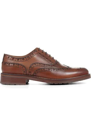 JONES BOOTMAKER Chaussure richelieu Bertie Oxford marron en cuir pour homme