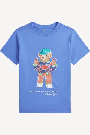 Ralph Lauren Boys Polo Bear Graphic Cotton Jersey T-Shirt3 ans (98cm)