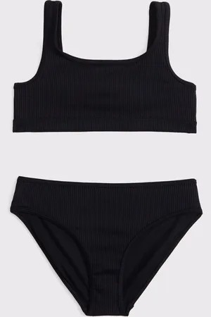 Abercrombie & Fitch Patterned Black Bikini7-8 Années