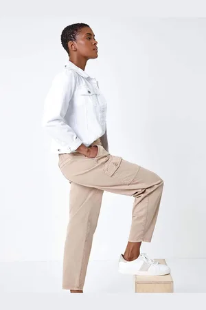 Roman Casual Cargo Stretch Trousers42