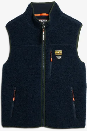 Superdry Outdoor Gilet en polaire 100% cotonL