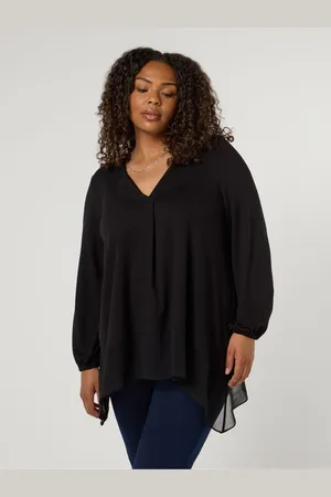 Live Unlimited London Curve Jersey Hanky Hem Tunique52
