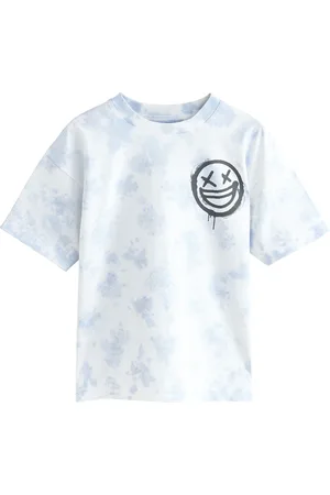 Next Relaxed Fit Tie Dye Graphic Print Short Sleeve 100% Cotton T-Shirt (3-16yrs)122128cm