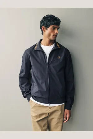 Fred Perry Navy Brentham Sports JacketS