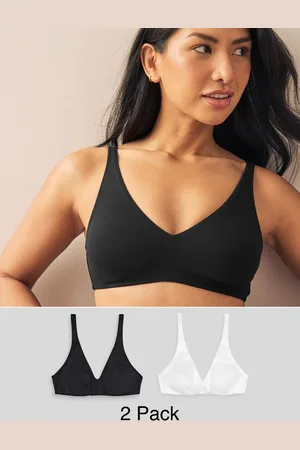 Next Soutien-gorge sans coussinets sans armature en coton Blend Lot de 2 soutiens-gorge70C