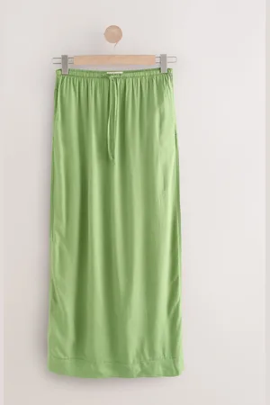 Next Taille Cravate Maxi Jupes Avec Lin