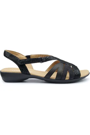 Hotter Regular Fit Flare Touch-Fastening Sandals6
