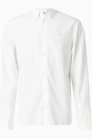 AllSaints Allsaints Lovell Manches longues 100% Coton ChemisesXL