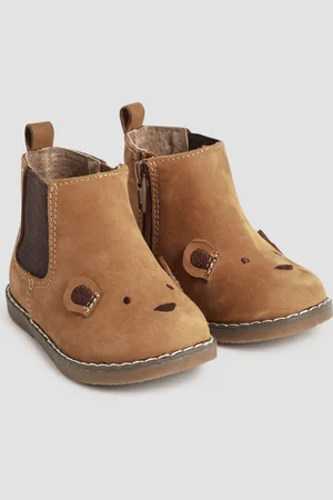 JoJo Maman Bébé Bottes en cuir Bear