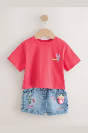 Next Short Sleeve T Shirt And Shorts Set (3mths-7yrs)1.5 - 2 ans (86 - 92cm)