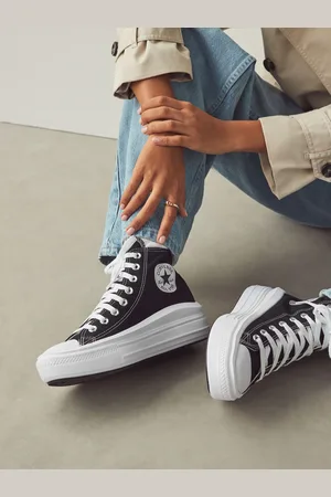 Converse Baskets montantes Move effet plateforme