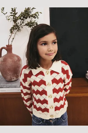 Next 100% Cotton Boxy Collar Cardigan (3-16yrs)4 ans (104cm)