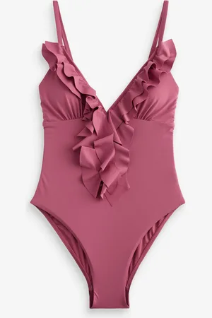 Next Maillot de bain coupe ventrale à volants en cascade44