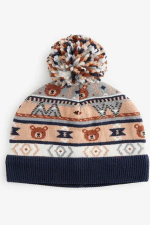 Next Baby Pom Knitted Hat (0mths-2yrs)3 - Mois 6 (62 - 68cm)