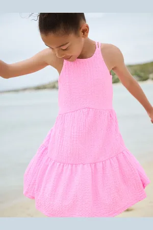 Next Strappy Crinkle Summer Dress (3-16yrs)110116cm