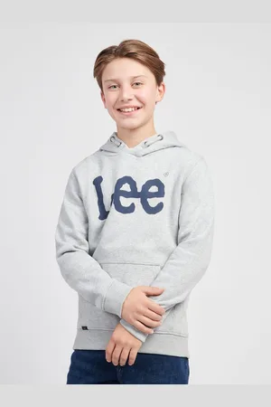 Lee Boys Wobbly Graphic Print Hoodie140146cm