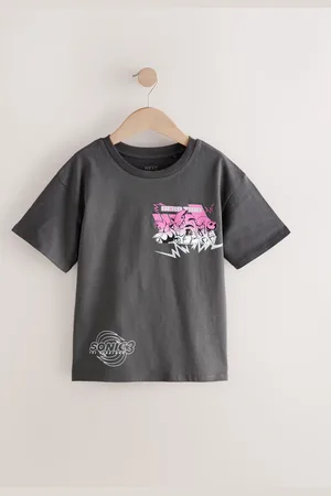 Next Sonic 3 Movie Oversized License 100% Cotton T-Shirt (3-16yrs)5 ans (110cm)