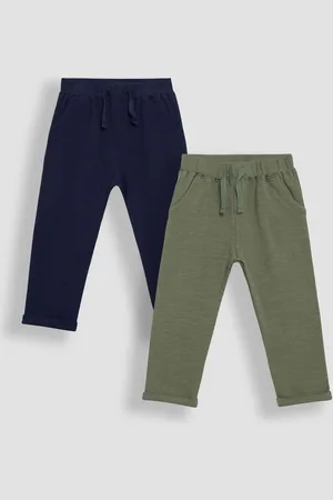 JoJo Maman Bébé 2-Pack Relaxed Fit Turn Up Joggers2 - 3 ans (92 - 98cm)