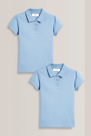 Next 100% Coton Manches courtes Polos 2 Lot (3-16ans)14 ans (164cm)