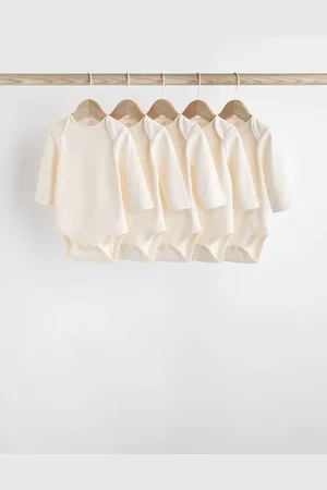 Next Lot de bodys à manches longues Essential Baby 5Première taille (50cm)