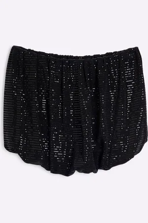 River Island Top bandeau à bulles pailletées44