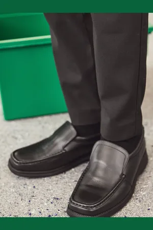 Next Chaussures style mocassins en cuir pour l