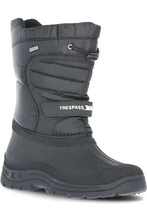 Trespass Adult Dodo Black Snow Boots