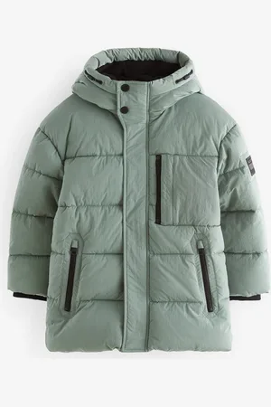 Next Utility Fleece Lined Hooded Padded Puffer Coat (3-16yrs)12 ans (152cm)
