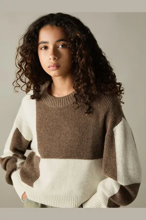 Reiss Amie Colourblock-Intarsia Jumper with Wool and Alpaca12 - 13 ans (152 - 158cm)