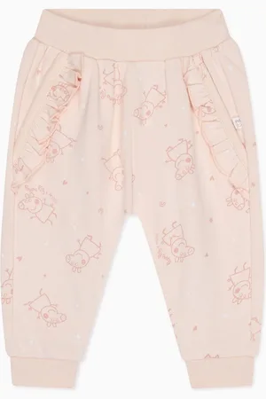 Mori Cream Peppa Pig Organic Cotton and Bamboo Super Soft Joggers1.5 - 2 ans (86 - 92cm)